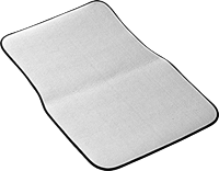 Auto-Fußmatte, Front, 67 x 43,6 cm, 5 mm Stärke