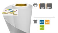 17€/m² Poli-Flex 4015 printable Weiß Eco-Solvent Druck Flex-Folie bedruckbar 