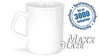 Sparta Keramiktasse 9oz, MAXX Glaze, weiß glänzend, ca. D: 78 mm/H: 94 mm, spülmaschinenfest