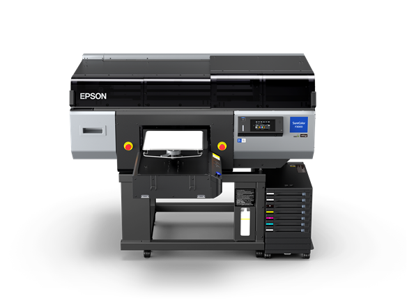 Textildrucksystem EPSON SureColor SC F3000 (5C), Digital-Direktdrucker (DTG) für helle und dunkle Textilien