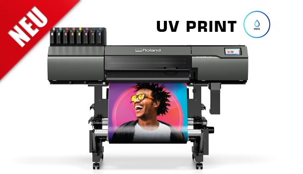 UV Print und Cut Drucker Roland LG-300, inkl. TU, Druck- /Schnittbreite max. 736 mm