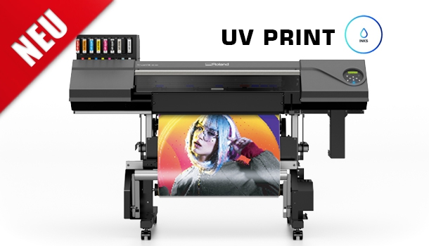 UV Print und Cut Drucker Roland MG-300, Druck- /Schnittbreite max. 736 mm