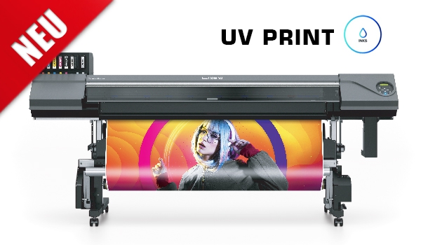 UV Print und Cut Drucker Roland MG-640, Druck- /Schnittbreite max. 1.600 mm