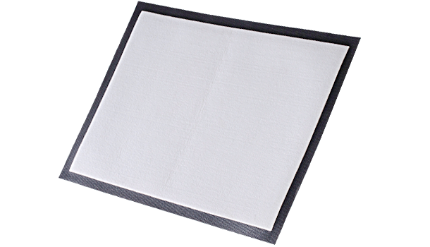 Fußmatte Premium, weiße Filzoberfläche, 600 x 400 x 1,6 mm